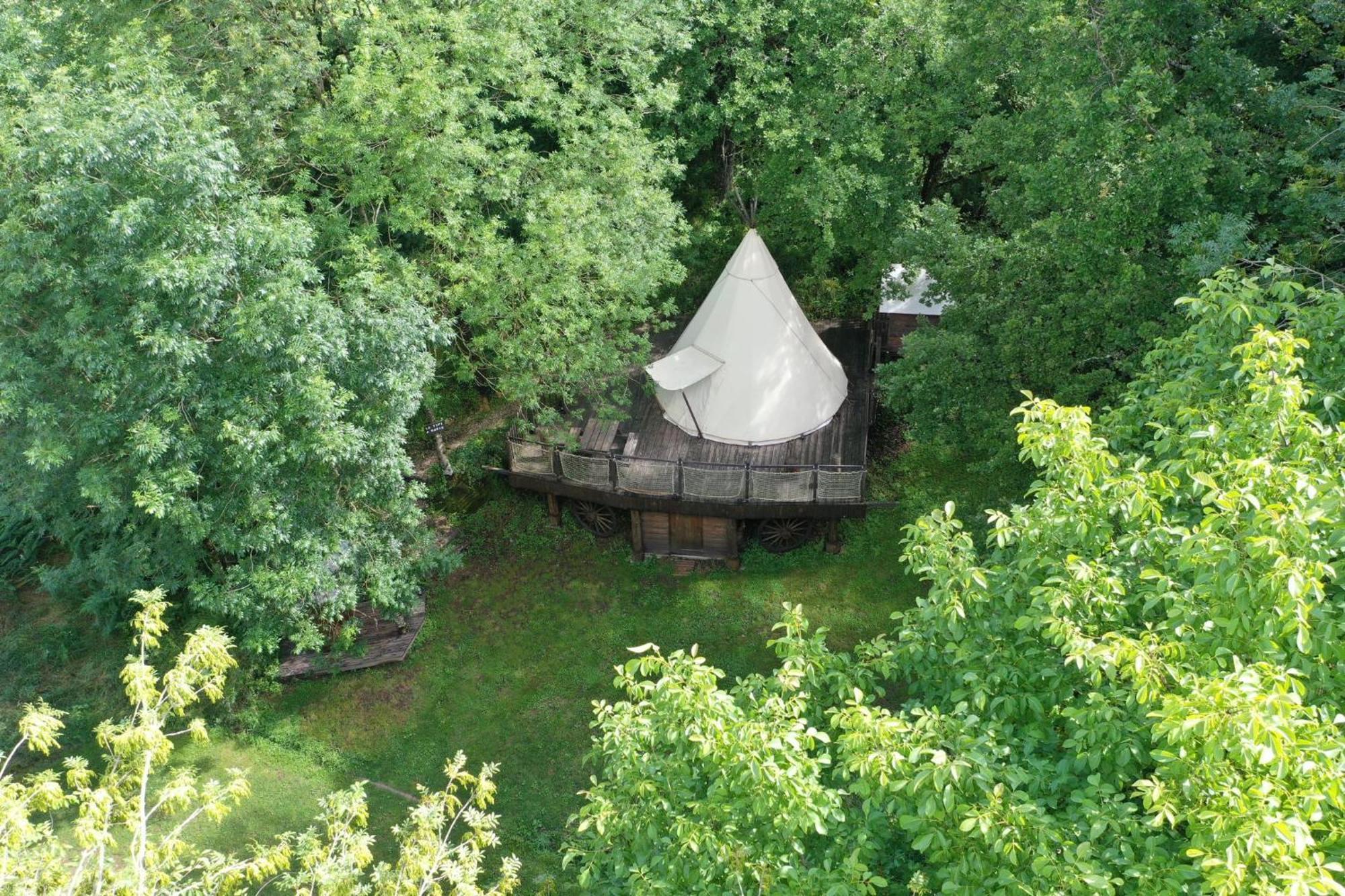 Le Tipi A Marie, Deconnectez- Vous !!! Hotel Cambounes Exterior photo